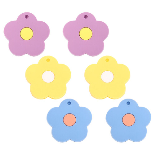 6Pcs Silikon Nyckelhölje För Nycklar