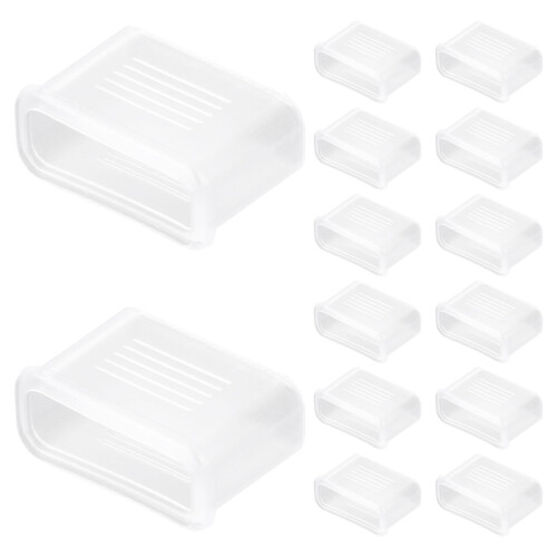 20Pcs Plastflöjtskåpa Basketflöjtslock Flöjtsaccessoarer 2