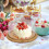 plateau à gâteau dôme en verre pour présentation rangement 7
