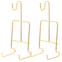 2Stk. Teller Ausstellungsständer Metall Desktop Halter