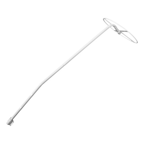 1Set Telaio Moschera Rete Metallo Bianco Robusto