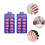 200St Roze Coffin Nail Tips Plastic Nepnagels Voor Bruiloft 8