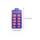 200St Roze Coffin Nail Tips Plastic Nepnagels Voor Bruiloft 2