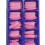 200St Roze Coffin Nail Tips Plastic Nepnagels Voor Bruiloft 6