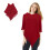 Winter Strickpullover Poncho Schal Umhang Bekleidungszubehör 6