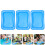 6St Eisschalen Tablett Aufblasbare Halter Transparent 3