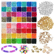 1 Set Schmuckherstellungs-Set Armband Perlen Tonperlen Bastelzubehör