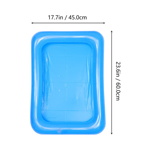 6St Eisschalen Tablett Aufblasbare Halter Transparent 1