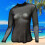 Women Langarm Bodycon Einteiler Korsett Dessous 11
