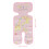 Rose Pour Siège Bébé Poussette 2