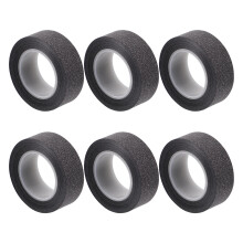 6 Schwarzes Glitzer Papier Tape Für Diy Und Scrapbooking