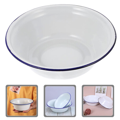 Enamel Schüssel Unzerbrechliche Mischschüssel 1