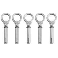 5Stück Spreizösen Nützige Hebeöse Mit Ring (M6x60mm)