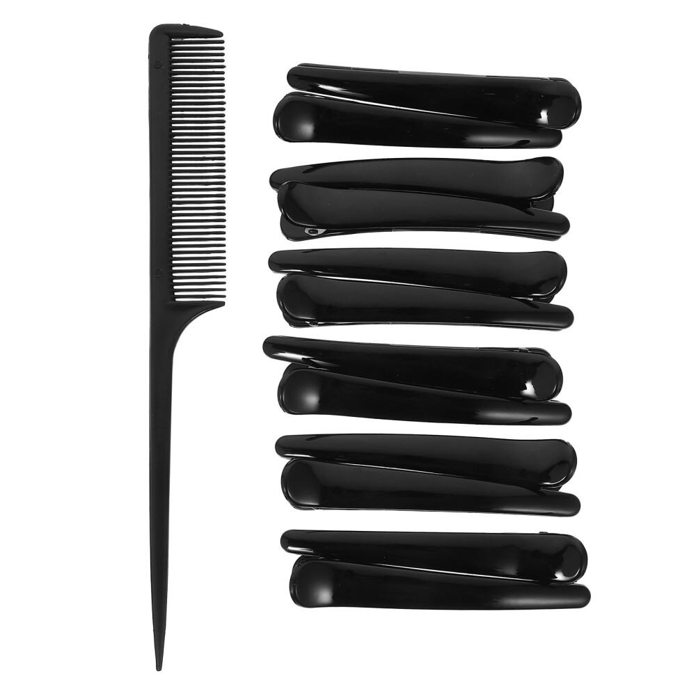 Iplusmile Duckbill Hair Clips For Hairdressing 13Pcs Styling Tool With Comb