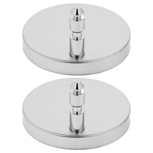 2 Sets Toilettensitzschrauben Ersatz Befestigungen 2