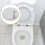 2 Sets Toilettensitzschrauben Ersatz Befestigungen 10