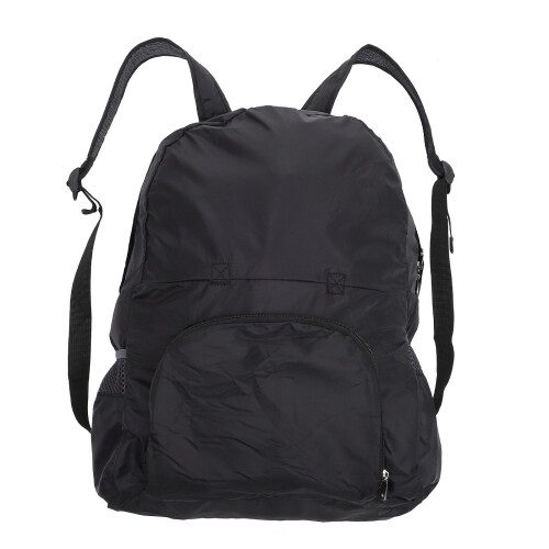 Leichter Reise-Rucksack Wasserabweisend Polyester Schwarz