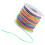 Elastic String For Bracelets 1 Mm Rainbow Cord Jewelry Making Diy 11