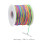 Elastic String For Bracelets 1 Mm Rainbow Cord Jewelry Making Diy 2