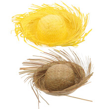 2Stück Sonnenschutzhüte Für Outdoor Sommer Strand Strohhüte