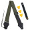 1Set Durable Green Cotton Guitar Strap with Picks Creative Design 10