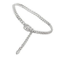 1St Gürtelkette Metall Punk Körperkette Retro Dekokette Für Damen
