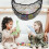 Gevulde Dieren Opbergnet Speelgoedhangmat Mesh Organizer 7