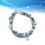 Mujer Tobillera Ajustable Doble Capa Con 9