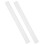 2 Stuks Vervangingsrubberen Squeegee Strip Voor Squeegee 1