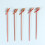 200 Stuks 12 Cm Verdikte Cocktailprikkers Bamboe Rood 8