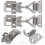2St Verstelbare Pull Latch , Toggle Sluiting Voor Koffers 10