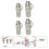 4 Gepersonaliseerde Huisdier ID Tags Hondencharms 4