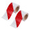 2 Rood Wit Waarschuwingslint 3 Meter Gloeiend Donker 1
