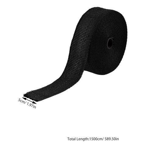 15m Titanium Heat Wrap Manifold Tape Roll 1