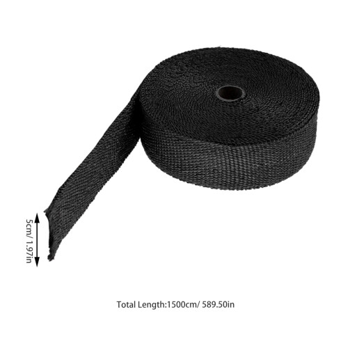 15m Titanium Heat Wrap Manifold Tape Roll 2