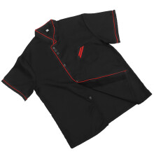 Unisex Chef Overhemd Catering L Zwart