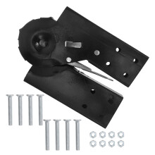 5,5 Cm Legeringsvouwladder Scharnier Vervanging Trekstang Zwart