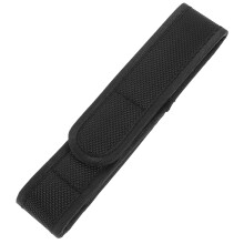 Sacoche Lampe Torche Noir Nylon Pour Rangement Ceinture