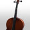 Cello Fingerskylt För 1/4-Storlek Cello (Gul) 10