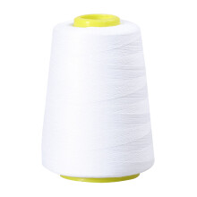 20/2 4000 Yard Polyester Sytråd Praktiska Kläder Trådar (Vit)