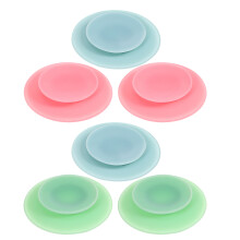 6Pcs Sugekopplingsplatta - Dubbelsidig Antislir