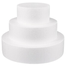3 -kuchenformen runde dummies für hochzeitstorten