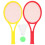 1 Set/4 Delar Tennisracket Förälder-Barn 2 Bollar 7