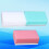 3Pièces Éponge Tactile Bain Massage Douce Pour 2