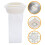 4pcs shower floor drain backflow preventer sealing ring 4