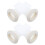 4pcs shower floor drain backflow preventer sealing ring 9