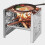 Bärbar Barbecue Grill Slitstark Rack Fällbar Professionell 7
