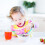 2St Babybestick Rostfritt Tecknad Sked Bestick 9