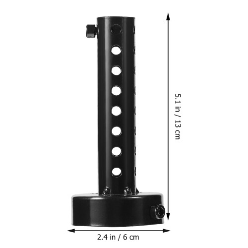 60 Mm Svart Modifierad Utsläppsledning Avtagbar Muffler 2