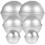 12St Halvklot- , Semicirkulära Badsaltformar, Aluminiumlegering 11